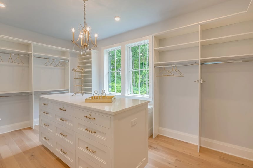 Remodeled walk in closed in Utah by Marshall Homes