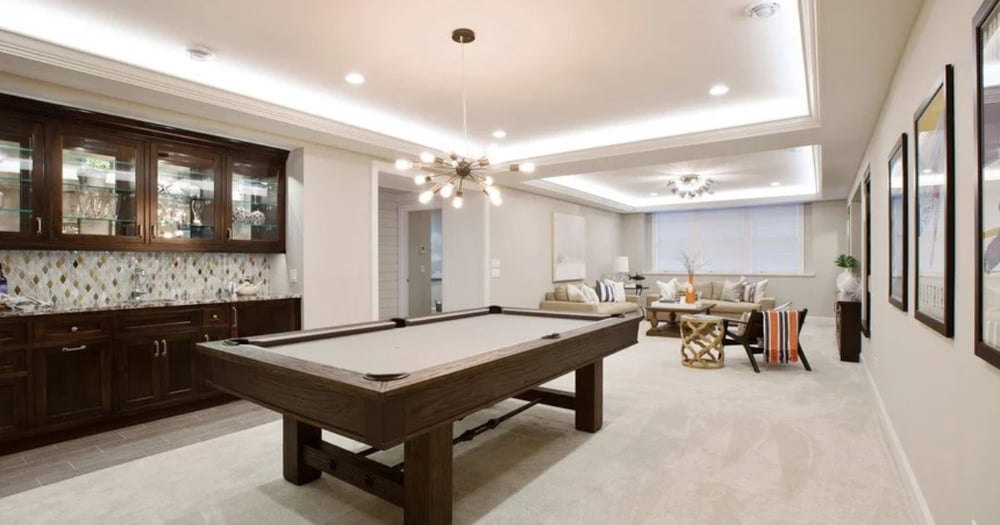 Remodeled basement refinished basement in UTAH